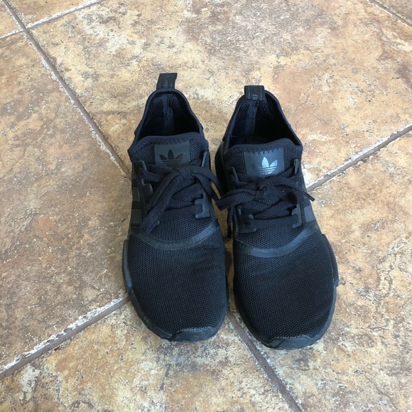 adidas nmd all black mens